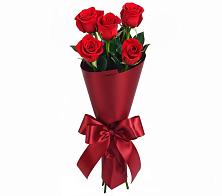 Букет 5 Красных роз Эдлесс Лав в Горнозаводском