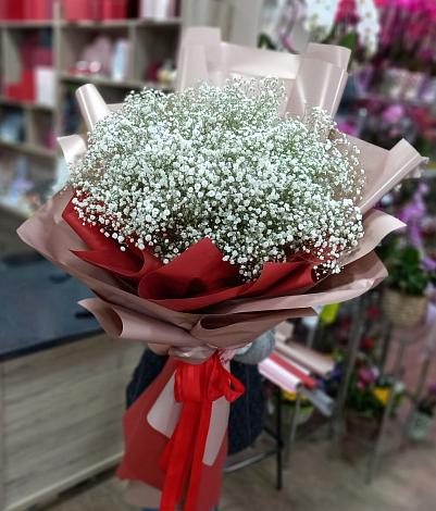 Букет цветов из: Гипсофила в Горнозаводском