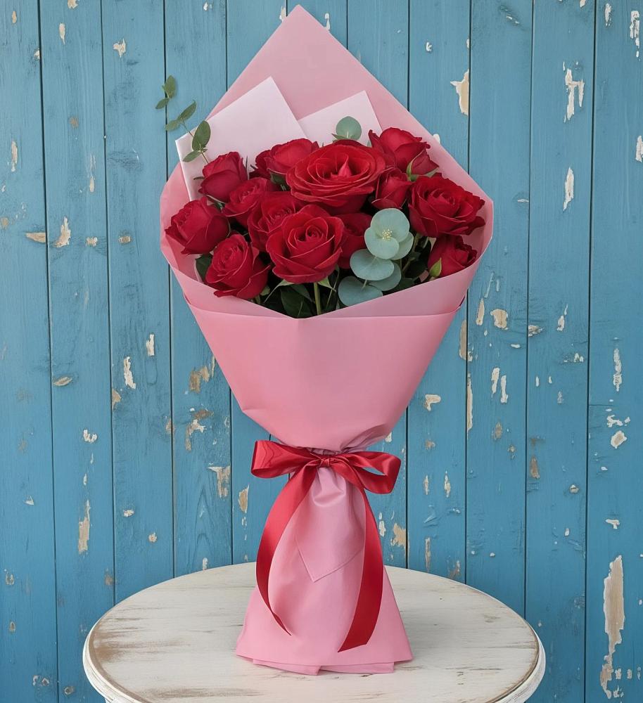 Букет цветов из: Розы в Горнозаводском