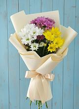 Букет цветов из:  Хризантемы в Горнозаводском