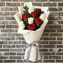 Букет цветов из:  Розы в Горнозаводском