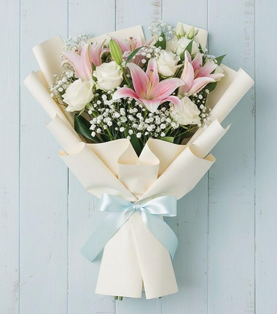 Букет цветов из: Лилии в Горнозаводском