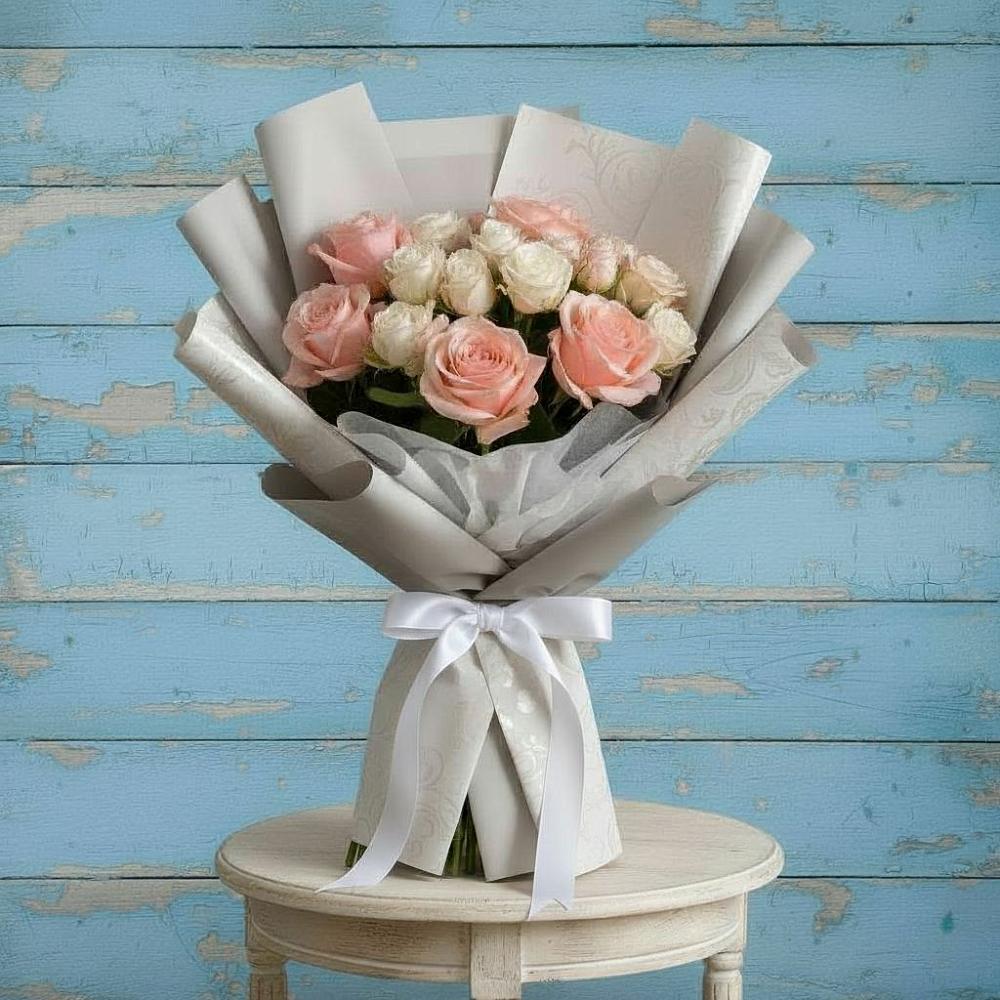 Букет цветов из: Розы в Горнозаводском