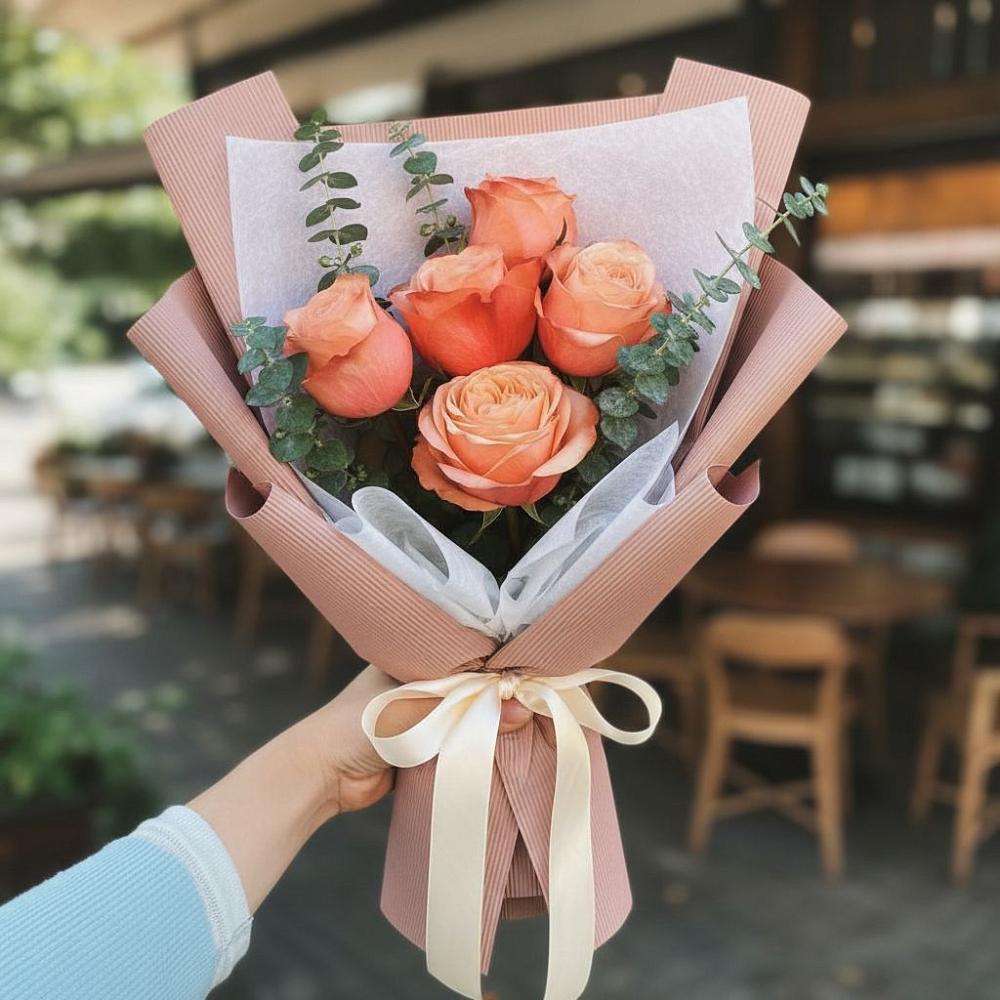 Букет цветов из: Розы в Горнозаводском