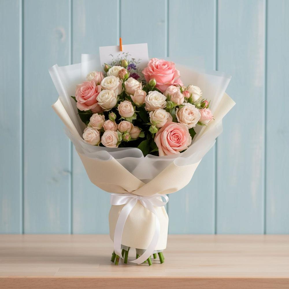 Букет цветов из: Розы в Горнозаводском