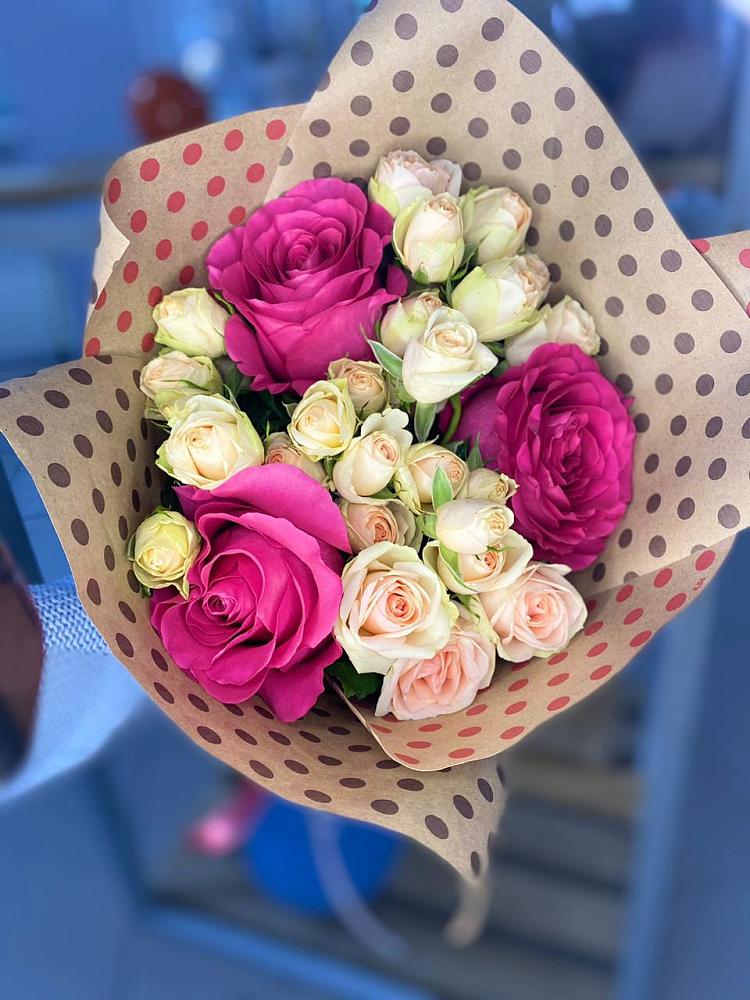 Букет цветов из: Розы в Горнозаводском