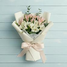 Букет цветов из:  Альстромерии в Горнозаводском