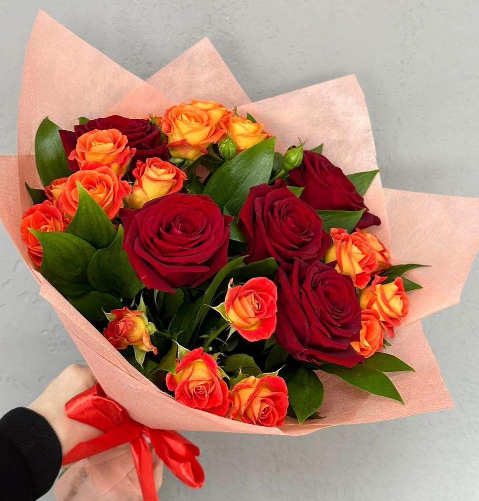 Букет Любовь и восторг в Горнозаводском