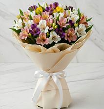 Букет цветов из:  Альстромерии в Горнозаводском