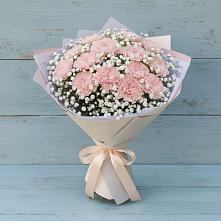 Букет цветов из:  Гвоздики в Горнозаводском