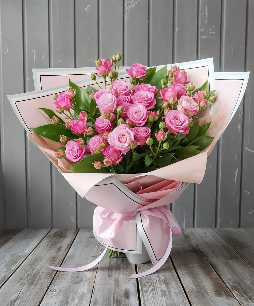 Букет Розовый кустик в Горнозаводском