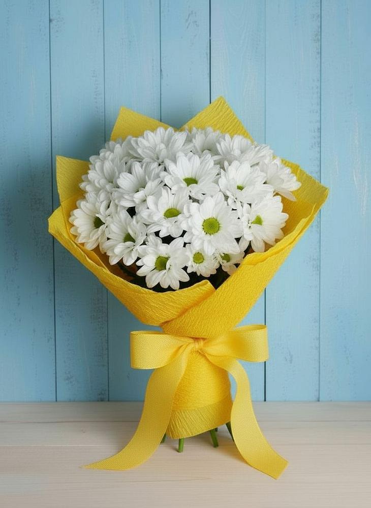 Букет цветов из: Хризантемы в Горнозаводском