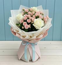 Букет цветов из:  Розы в Горнозаводском
