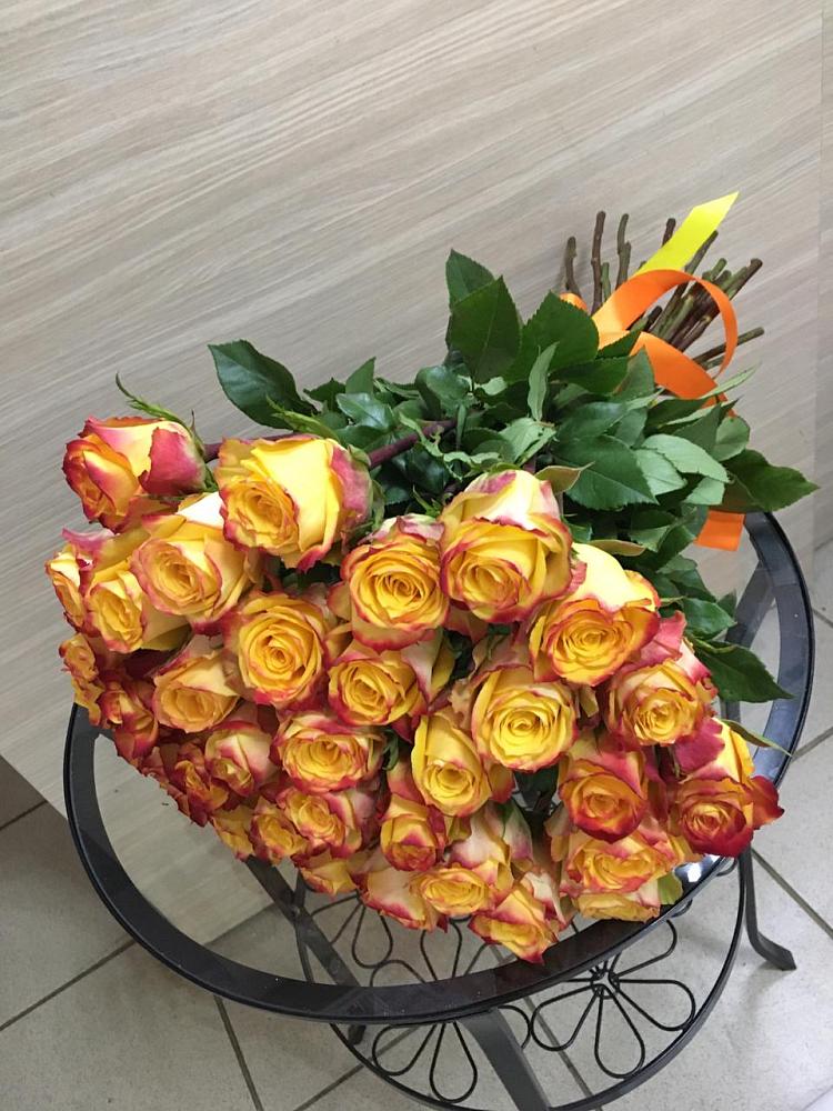 Букет Желтые розы в Горнозаводском