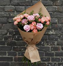 Букет цветов из:  Розы в Горнозаводском