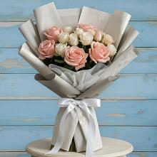 Букет цветов из:  Розы #REPLACE_PRED# Горнозаводском