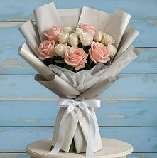 Букет цветов из:  Розы в Горнозаводском