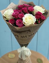 Букет цветов из:  Розы в Горнозаводском