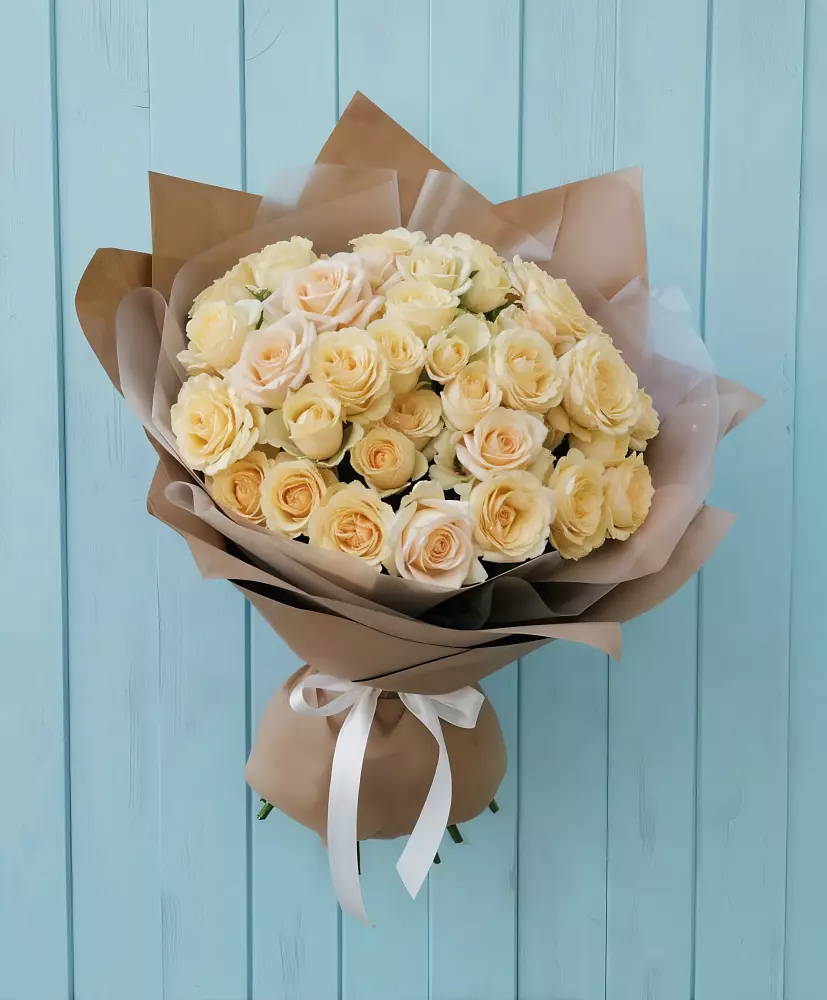 Букет Кремовое облако в Горнозаводском