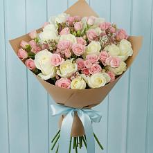 Букет цветов из:  Розы в Горнозаводском